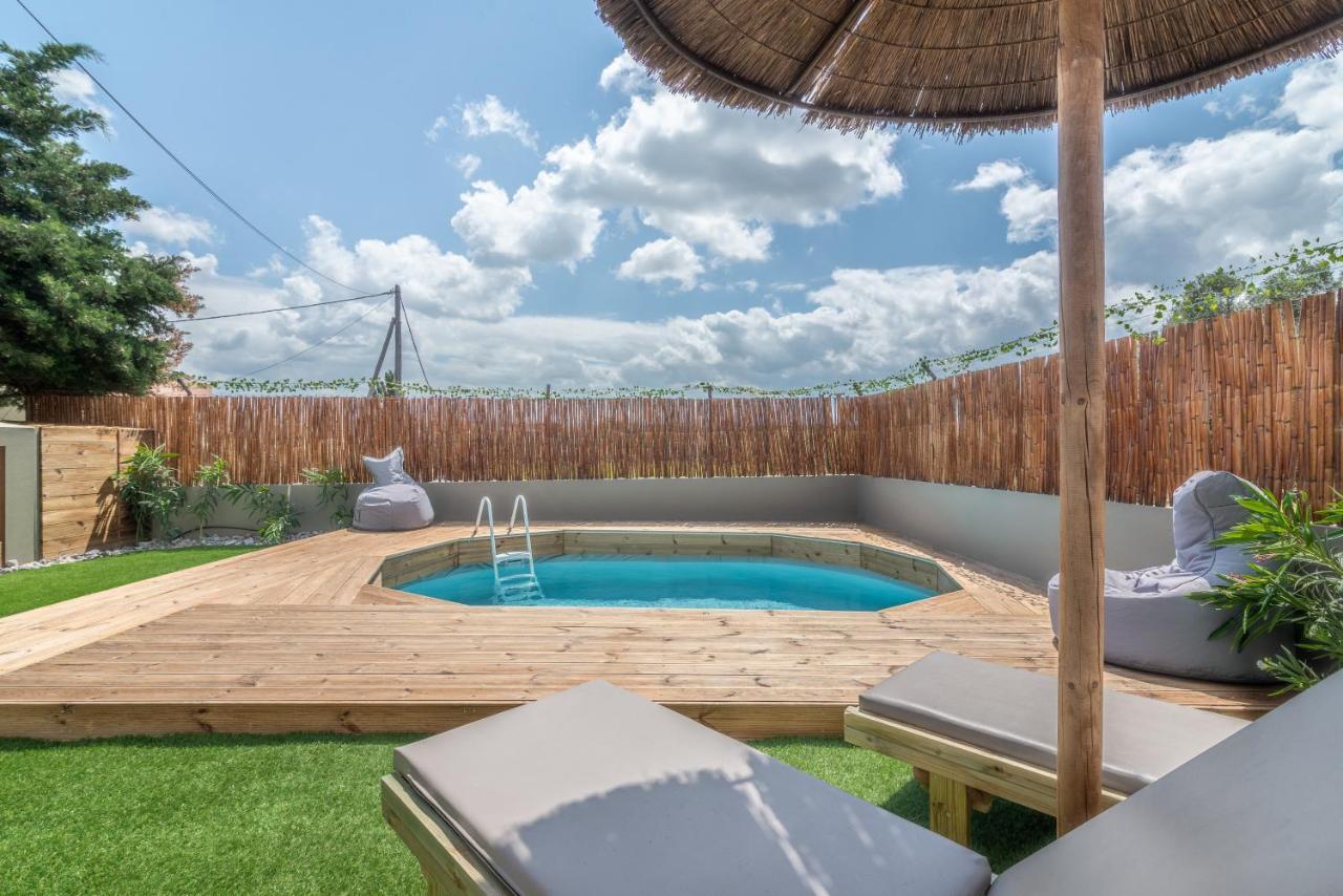 Cozy House With Pool Near Beach Gazi Zewnętrze zdjęcie